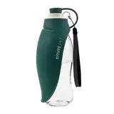 emmi-pet Hundetrinkflasche für unterwegs, tragbare Trinkflasche to go für kleine & große Hunde 580ml, geeignet für die Flaschenöffnung 30 mm, Trinkflasche für Alltag, Outdoor, Reise & Wandern