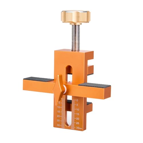 Schranktür Installations Positionierer, Schranktür Montagevorrichtung, Schrank Hardware Vorrichtung aus Aluminiumlegierung, Verstellbares Schrankgriff Schablonenwerkzeug mit