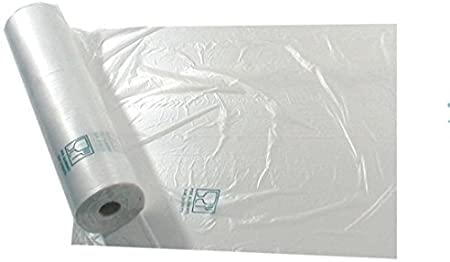 MAQA 200 Stück Rolle biologisch abbaubare Tüten 35x50 cm Obst und Gemüse, kompostierbare Einkaufstüten, Biotüten für Biomüll