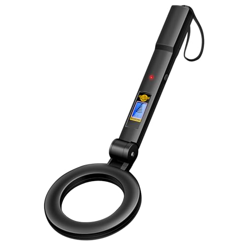 Hochempfindlicher Scanner, tragbarer Sicherheitsscanner für Metallobjekte mit Vibrationsalarmen, Handdetektor