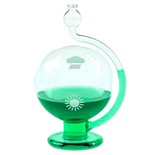 TFA Dostmann GOETHE Barometer Wetterkugel, transparent, 12 x 10 x 18 cm, l148 x b148 x h210 mm