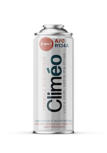 Climéo 3in1 400ml Ökologischer Kältemittelersatz mit Dichtmittel R134a/R12 Unabhängiger Klimaanlagenservice