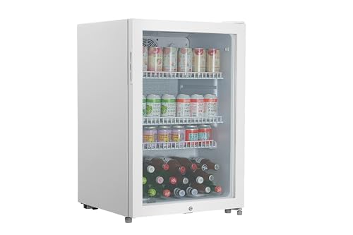 METRO Professional Getränkekühlschrank GSC2125, 54.5 x 54 x 84 cm, 118 L, weiß