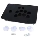 HiCOZZIE Arcade-Joystick-Acryl-Panel-Gehäuse für Arcade-Spielautomaten, DIY, Kann Installiert Werden, Joystick-Taste für Retro-Videospiele, Langlebig, Einfach zu Bedienen