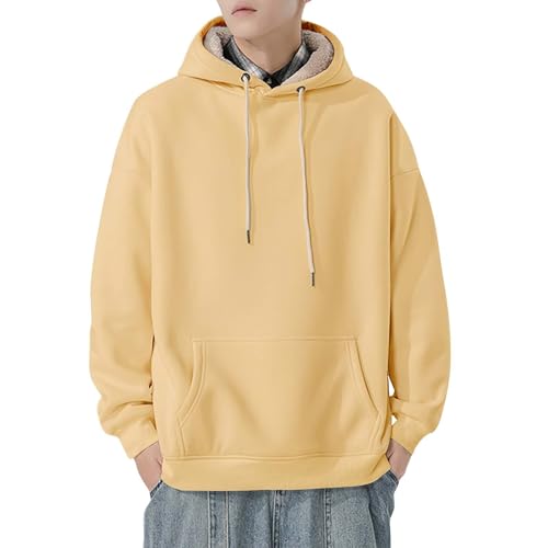 Generisch Herren Pullover Herren Patchwork Hoodie Langarm Jacquard Kaputzenpullover Farbblock Sweatshirt mit Taschen Oversize Hoodie Herren üBergangsjacke Herren Mit Kapuze DüNn