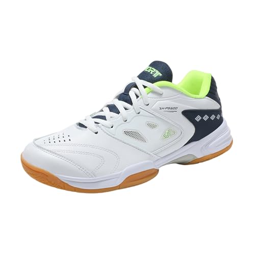 Kraftpaid Badminton Squash Schuhe,Tischtennis Schuhe Herren,Atmungsaktiv Badminton Schuhe,Tischtennis Turnschuhe,Frauen Badminton Schuhe,Tennis Squash Schuhe Turnschuhe FüR Tischtennis Volleyball