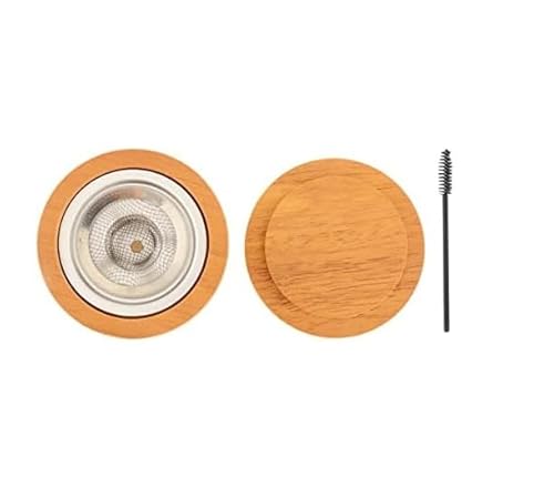 Cocktail-Raucher-Deckel-Set, Barzubehör-Set, mit Reinigungsbürste, für Männer und Väter, Geschenke für Weihnachten und Vatertag