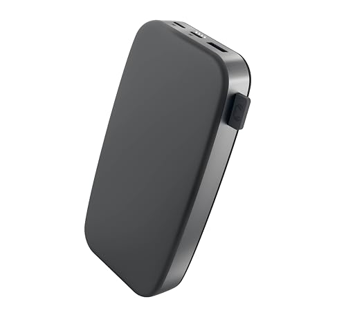 Fresh 'n Rebel Powerbank 24000mAh - USB-C in & Out - Ultra Fast Charge (20W) - 6 Sicherheitsfunktionen - Bis zu 8 Telefonladungen - Externer Akku für iPhone und Android (Storm Grey)