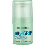 essence jelly GRIP undereye primer stick, Augenpflege, Transparent, feuchtigkeitsspendend, pflegend, grundierend, strahlend frisch, vegan, ölfrei, ohne Parfüm, ohne Alkohol, 1er Pack (4.6g)