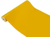 DecoMeister Einfarbige Folie für Möbel Klebefolie selbstklebende Möbelfolie Aufkleber Möbelrenovierung Raumverwandlung Küche Kinderzimmer Schlafzimmer Bad Selbstklebefolie 45x200cm Gelbe Kurkuma Matt