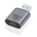 Momowin USB C auf USB Adapter, Adapter Type C auf USB 3.1 OTG Schnelles Laden, 10Gbps Datenübertragungsrate für Computer, Mobiltelefon, Ladegerät, Festplatte, etc.