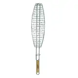 JENZI Fischgriller mit Holzgriff, 71cm