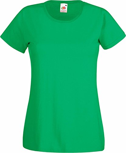 Basic T-Shirt "Valueweight" - für Damen Farbe maigrün Größe M