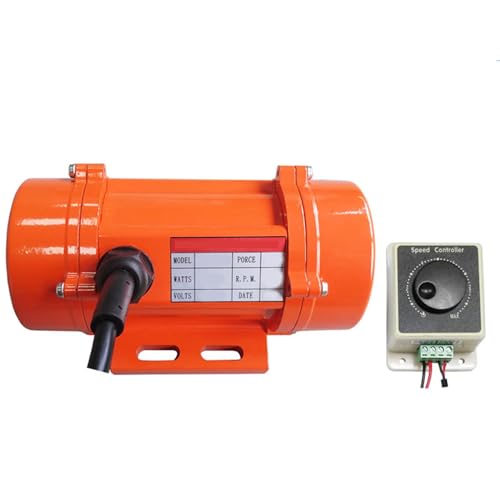 Dc-Bürste Mini-Vibrationsmotor 40W 12V / 24V 3000r/min Mit Regler Kann Für Den Außeneinsatz An Batterien Angeschlossen Werden(Size:Motor + Governor,Color:12V-60KG)