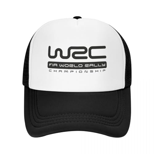 WEIXNCXCJ Baseballmütze Warm WRC Racing World Rally Championship Mesh Baseballkappe Männer Frauen Sonnenhut Hut Snapback Caps Racing Cap Sommer Trucker Hüte Geschenk