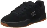 DC Shoes Herren Central Skateboardschuhe, Black White, 43 EU