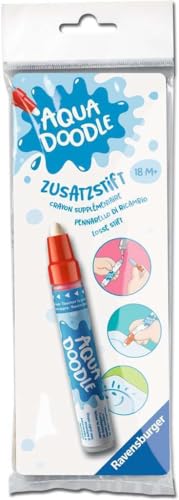 Ravensburger ministeps 4185 Aqua Doodle Zusatzstift - Zubehör für Aqua Doodle-Malsets, fleckenfreies erstes Malen mit Wasser für Kinder ab 18 Monaten, 12,3 x 1,7 x 1,7 cm