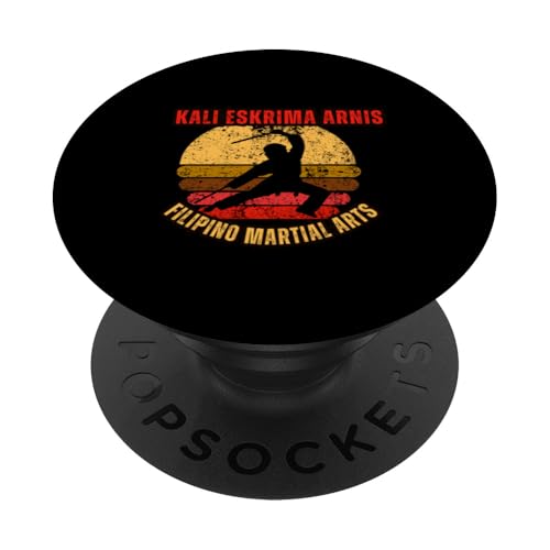 Kali Eskrima Arnis Philippinische Kampfkünste PopSockets Klebender PopGrip