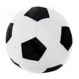 Plüsch Fußball Spielzeug, Plüsch Fußball Kissen 22cm, Fußball Kuscheltier, Stoffball Plüschkissen für Kinderzimmer Dekoration, Fußball Spielzeug Geschenk für Kinder Mädchen Jungen Fußballliebhaber