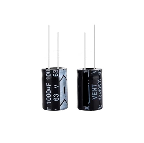 HMCOCOOFM 100UF 150UF 220UF 330UF 1000UF 2200UF 3300UF 4700UF 450V 400V 250V 160V 100V 63V 50V 35V Aluminum Electrolytic Capacitor 18 * 35MM (3300UF 63V)