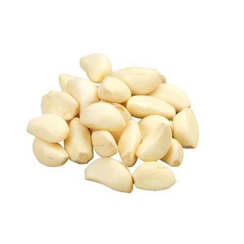 Geschälter Knoblauch | Geschälte Knoblauchzehen – Praktisch und Zeitsparend | Garlic | Ajo - 1 kg