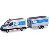 herpa 095068 – VW Crafter SABA Transportservice, Modell Auto, Modellsammlung, Miniaturmodelle, Fahrzeuge zum Sammeln, Kleinmodell, Detailgetreu, Kunststoff, Mehrfarbig - Maßstab 1:87