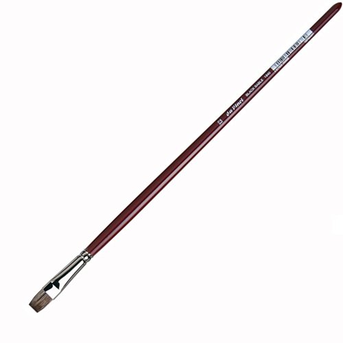 (Size 4) - Da Vinci Series 1840 Russian Fitch Black Sable Oil Brush, Size 4
