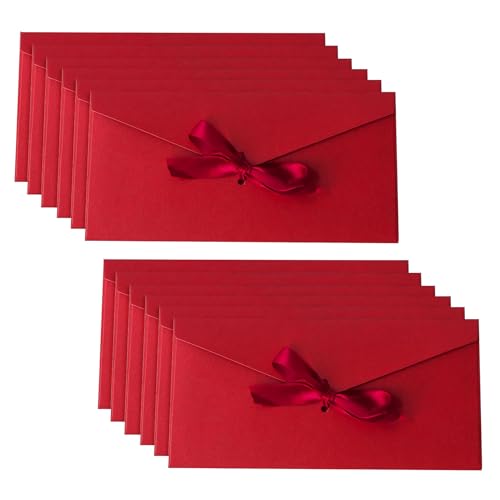 10 x Retro-Briefumschläge aus Kraftpapier