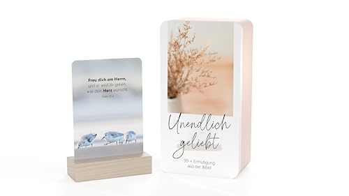 Gerth Medien Unendlich geliebt - Blechdose: 99 x Ermutigung aus der Bibel.