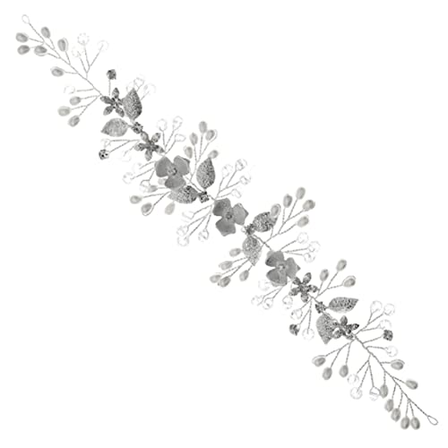 Kristallperlen-Stirnband, verziertes Stirnband, Strass-Haarschmuck, Damen-Stirnbänder, glänzendes Stirnband, Dekor, künstliche Perlen-Haarband, Hochzeits-Stirnband, Hochzeits-Kopfschmuck for die Braut