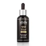 ahuhu ESSENTIAL ANTI-AGE Elixir Mit Koffein & Redensyl (100ml) - Hochkonzentrierte Kopfhautpflege Stimuliert Das Haarwachstum, Sorgt Für Dichteres Haar & Mehr Volumen, Vegan