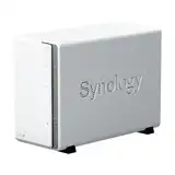 Synology DS223j 2-Bay Diskstation NAS (Realtek RTD1619B 4-Core 1.7 GHz 1GB DDR4 Ram 1xRJ-45 1GbE LAN-Port) 8TB Bundle mit 2X HAT3300-4T