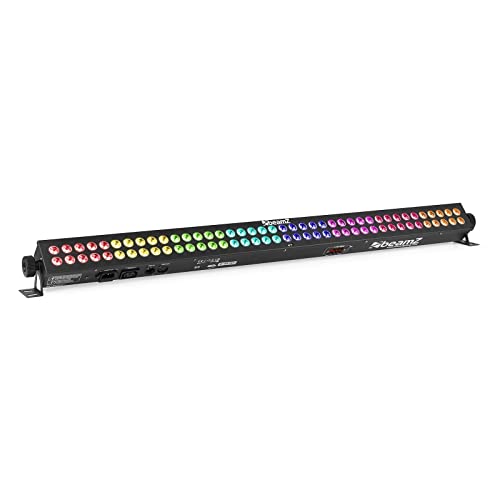 BeamZ LCB803 Wallwasher, Bühnenbeleuchtung, Lichteffekt RGB LED Bar mit 80 3 Watt LEDs in 8 Sektionen