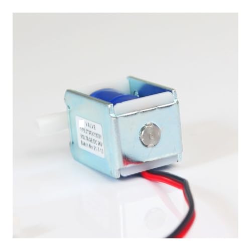 NHKSFBLQ Miniature Solenoid Valve Solenoid Valve Normally Closed DC 12V 160mA Water Valve Vent Valve N/C for Garden Watering