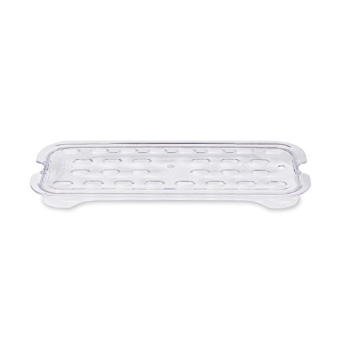 Rubbermaid Commercial Products 1/3 Gastronorm Drain Tray - Clear