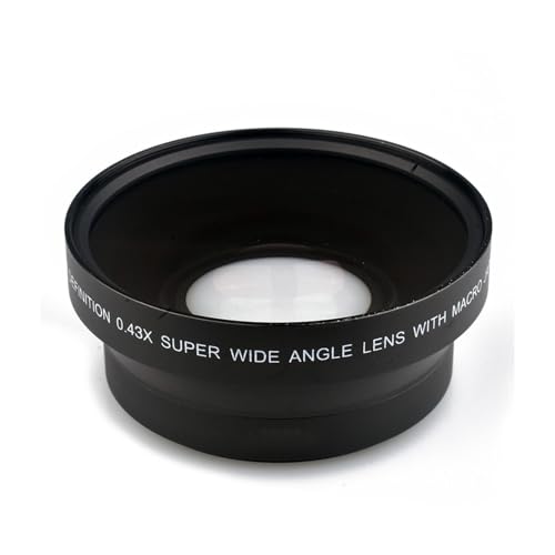 High-Definition-Weitwinkel-Makro-Objektiv, 67 mm, 0,43-faches optisches Glas, Weitwinkelobjektiv für Makro