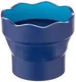 FABER-CASTELL 181510 - Wasserbecher CLIC & GO, faltbar, blau, 1 Stück