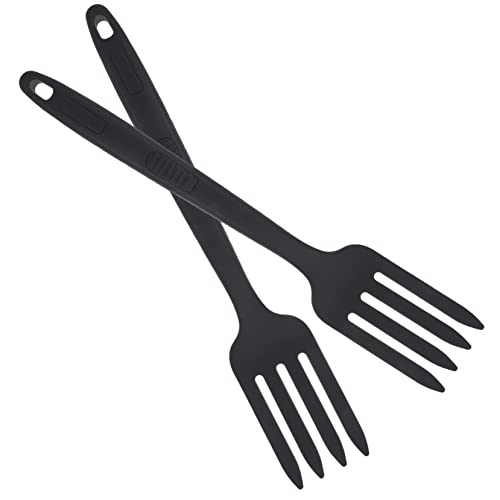 GREENADSCAPE 2pcs Pasta Gabeln Silikon Material Für Kochen Wiederverwendbare Nudel Werkzeug Für Küche