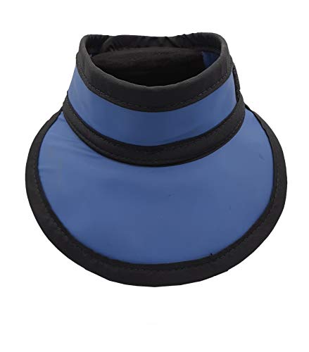 Schilddrüsenhaube, leicht, Strahlenschutz, 0,5 mm, Pb-Blei, Marineblau