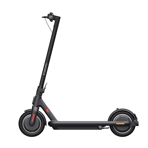 Xiaomi Electric Scooter 4 Pro Plus (DE) Faltbarer E-Scooter aus Luftfahrtaluminium mit Straßenzulassung (bis zu 60km Reichweite & 20% Steigung, Dual-Federung, 10" Luftreifen, max. 120kg, Display, App)