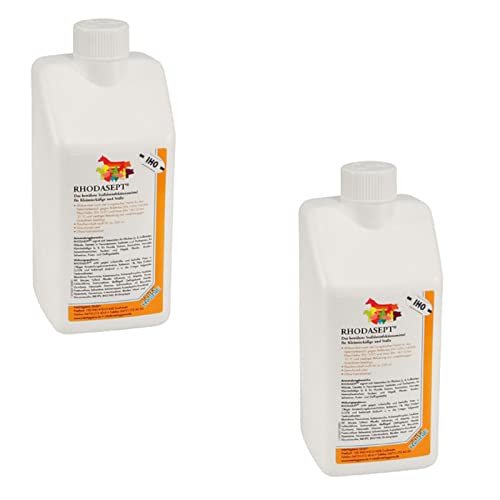 Kerbl - RHODASEPT - Stalldesinfektionsmittel - Doppelpack - 2 x 1 L