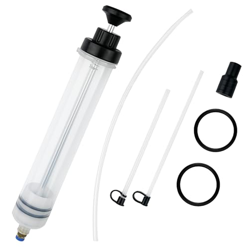 Dalephoric 500cc Ölabsaugpumpe, Ölabsaugspritze, Ölflüssigkeitsextraktor, Ölspritze Absaugpumpe, Ölabsaugpistole Flüssigkeitsabsauger, für Bremsflüssigkeit, Getriebeöle, Kühlmittel, Motor