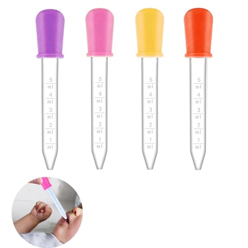 Pipette 5ml, Pipetten Kaufen, Pipetten Plastik, Plastik Liquid Dropper Tropfer Groß, Flüssige Pipetten, Pipetten Kaufen, Silikon-Flüssigkeitstropfen Für Baby-Futterspender