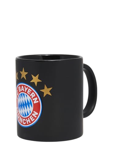 FC Bayern München Tasse Logo | Schwarz | 0,3l