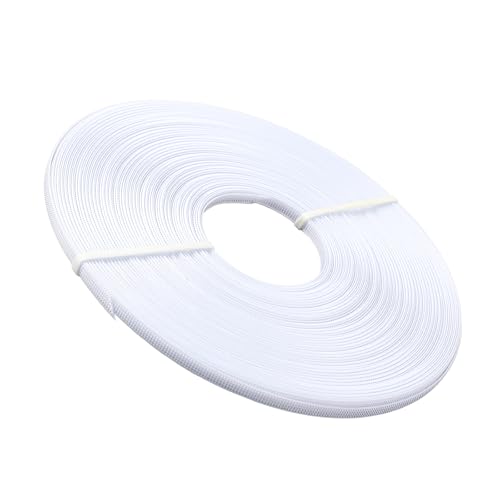 Knochen Korsett Weiß Korsettband 6 mm 45 Yards Weißes Korsett BH Polyester Corset Abendkleider Reifrock Brautkleid Polyester Boning Nähzubehör BH Ausbeinwerkzeug für Korsetts