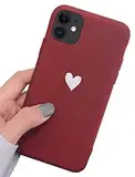 Alihtte Hülle für iPhone 11 Hülle, Hülle für iPhone 11 HandyHülle Soft Flex Silikon Case Ultradünn Handyhülle TPU Bumper Cover Schutz Tasche Schale Schutzhülle für Apple iPhone 11 (6,1 Zoll)