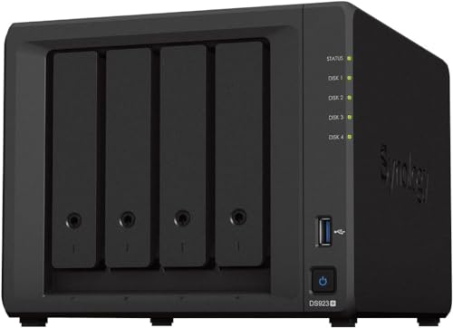 Synology DS923+ 4 Bay Desktop NAS Ryzen R1600 Dual-Core