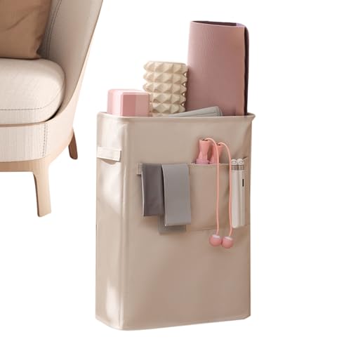 Yoga Mattenlagerregal, Yogamatte Basketballhalter, Yoga -Matten -Korb Ecke Oxford Yoga Matte Yoga Matten Yoga Matten Yogamatte Yoga Matte Rack Yoga Matten Organizer Rack | Seitentasche Multipurp
