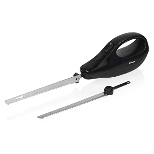 Tristar Elektrisches Messer EM-2107 – inkl. 2 Edelstahlklingen – Zum Schneiden von Brot, Fleisch und Tiefkühlkost