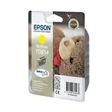 Epson T0614 Teddybär, wisch- und wasserfeste Tinte (Singlepack) gelb